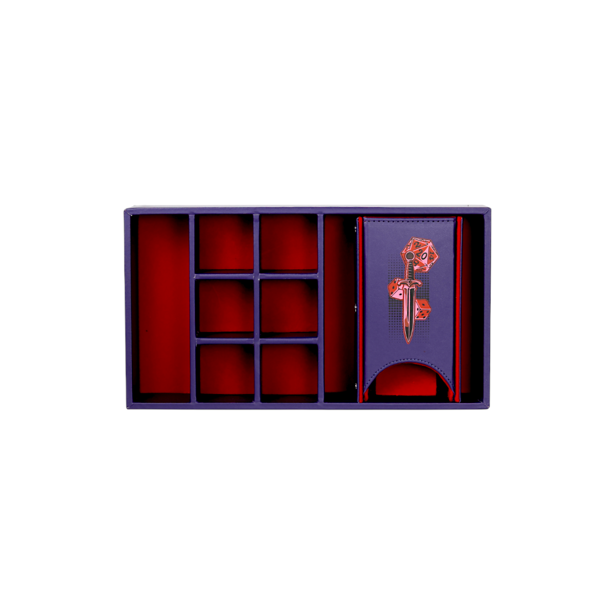 LPG Essentials Dice Case Maxi Deep Blue / Burnt Burgundy