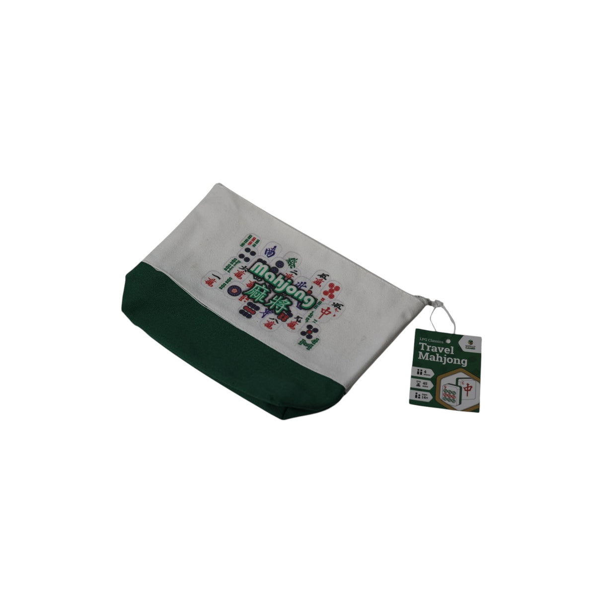 LPG Classics Travel Mahjong Set: Green