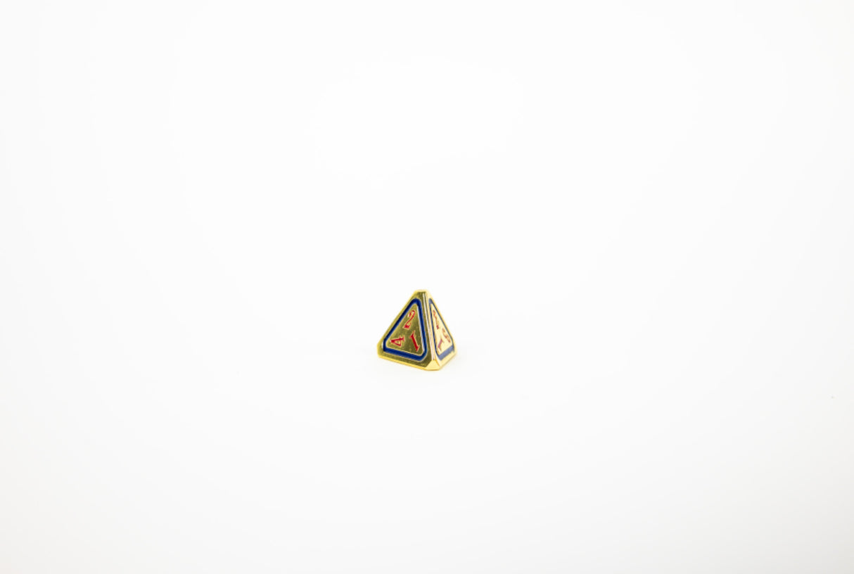 LPG Dice RPG Set Concentric Red/Blue/Gold