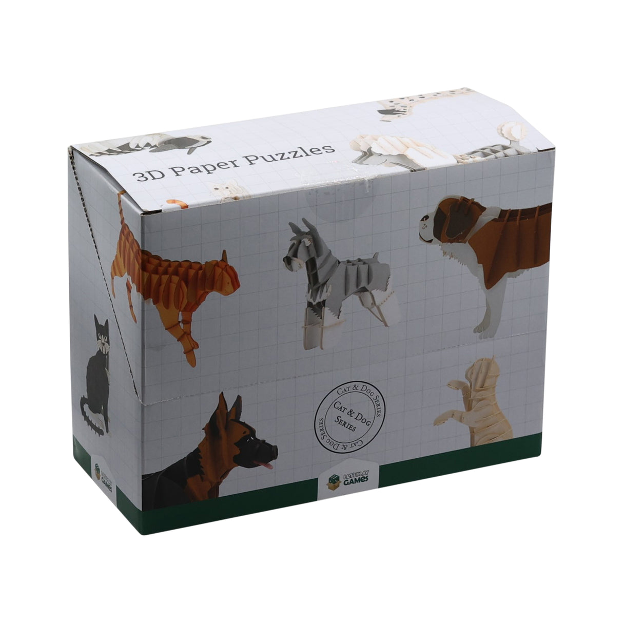 LPG Puzzles 3D Paper CDU: Cat's and Dogs
