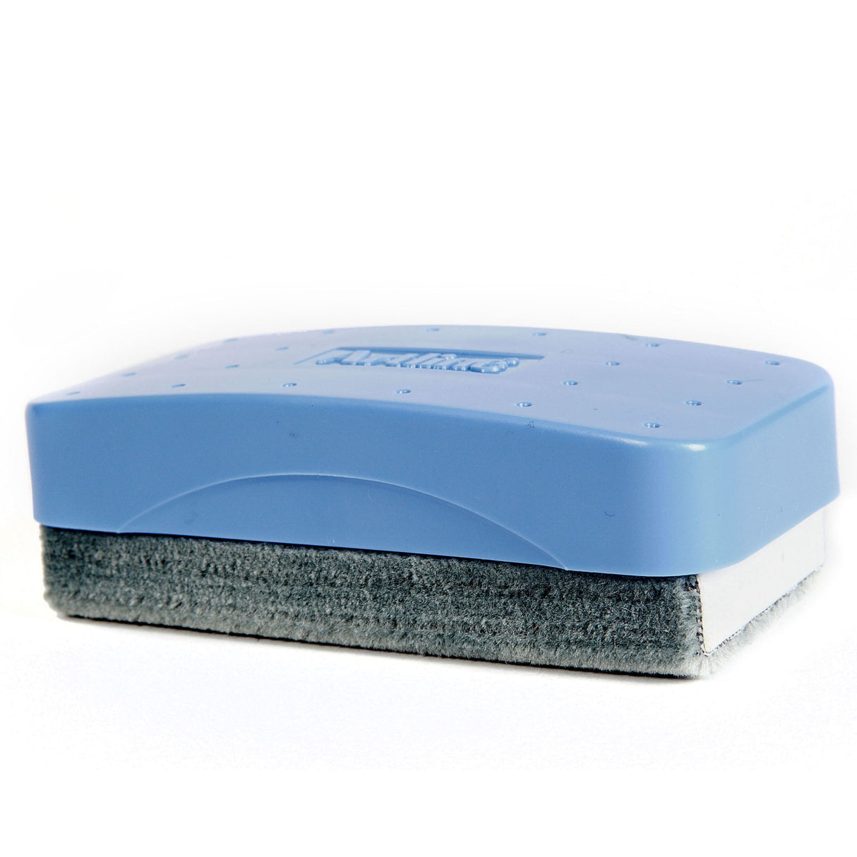 Artline Whiteboard Eraser Medium with durable plastic holder and double-sided pad, ideal for schools and offices.