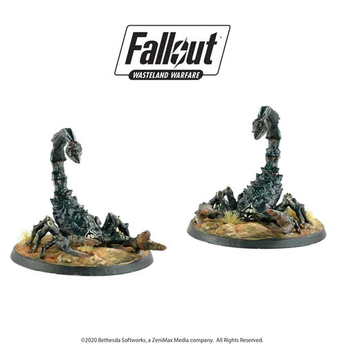 Fallout Wasteland Warfare - Wasteland Creatures - Radscorpions - Miniature