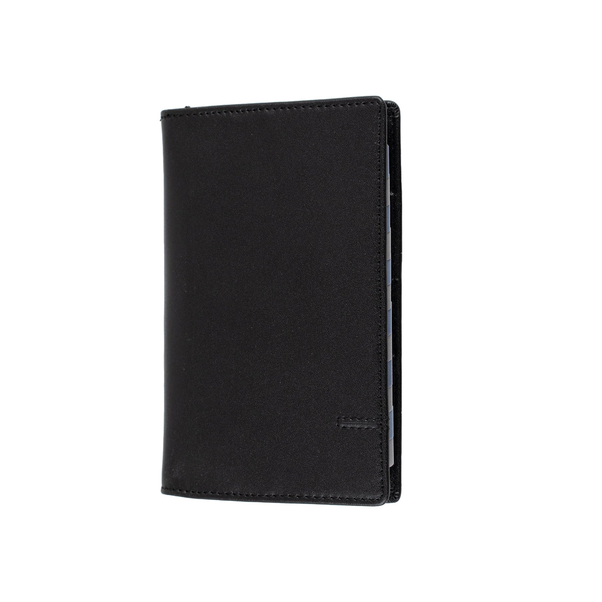 Debden Dayplanner Organiser Pocket Slim Leather Black