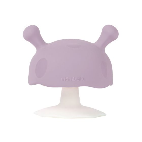Mushroom Teether - Lavender - Mombella