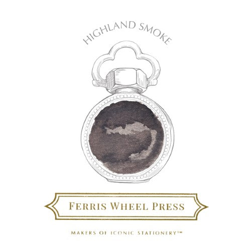 Ferris Wheel Press Fountain Pen Ink Highland Smoke 10ml
