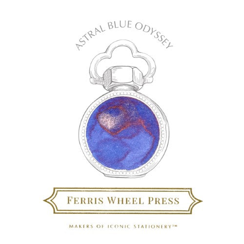 Ferris Wheel Press Fountain Pen Ink Astral Blue Odyssey 38ml