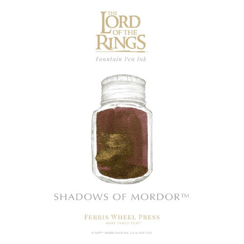 Ferris Wheel Press Fountain Pen Ink WB Lord of the Rings Shadows of Mordor 28ml