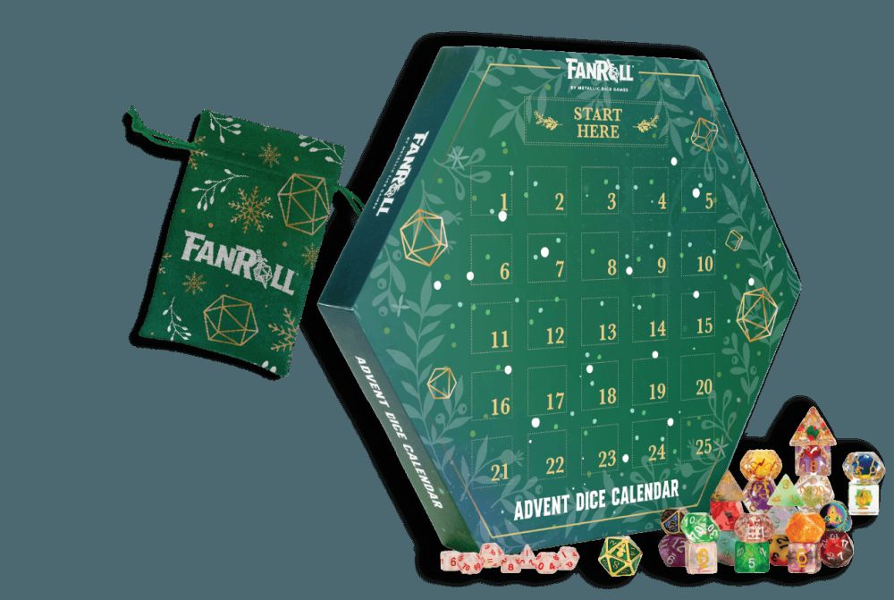 Fanroll: Holiday Dice Advent Calendar 2025