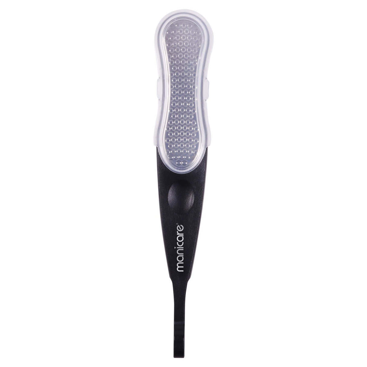 Manicare pediPRO Callus Remover features over 200 micro blades for gently removing calluses, ensuring smooth, soft feet.