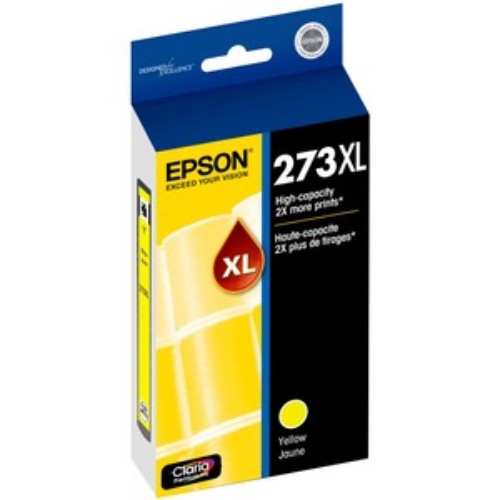 High Capacity Yellow Ink Cartridge 273XL for Epson Printers - Claria Premium Quality