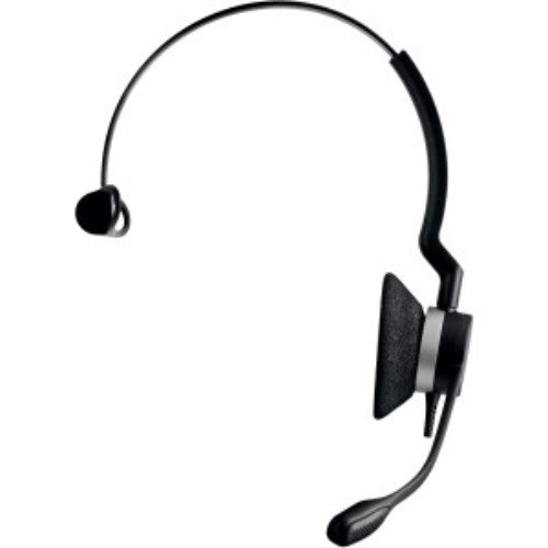 Jabra BIZ 2300 QD Mono Headset - Noise Cancelling, Quick Disconnect, Over-the-Head Design