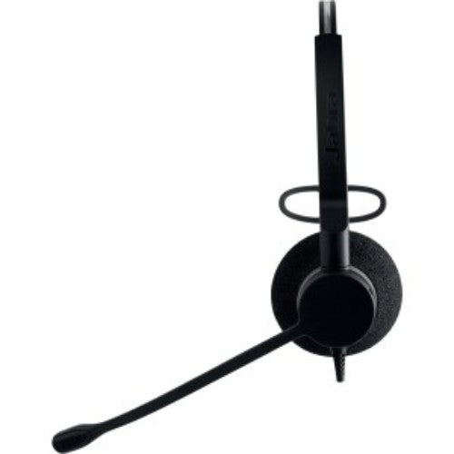 Jabra BIZ 2300 QD Mono Headset - Noise Cancelling, Quick Disconnect, Over-the-Head Design