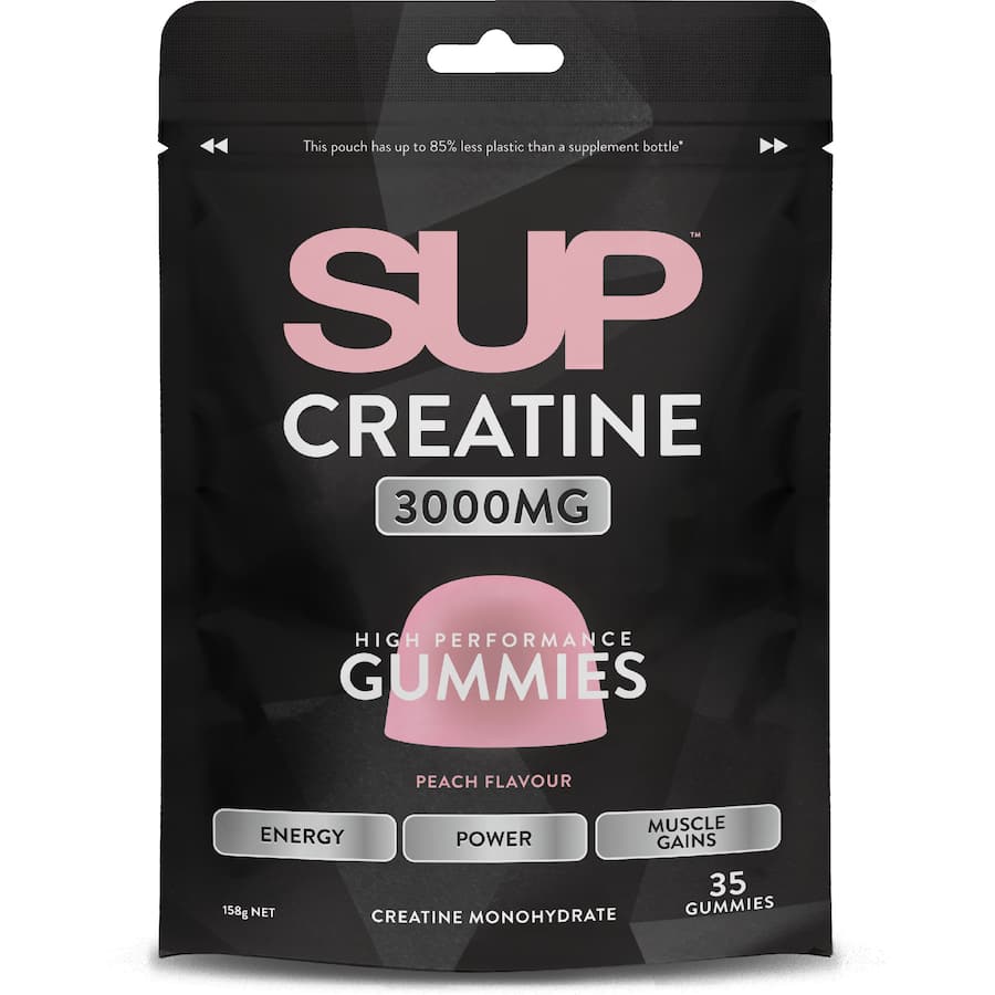 Sup Creatine High Performance Gummies Peach Flavour 35pack