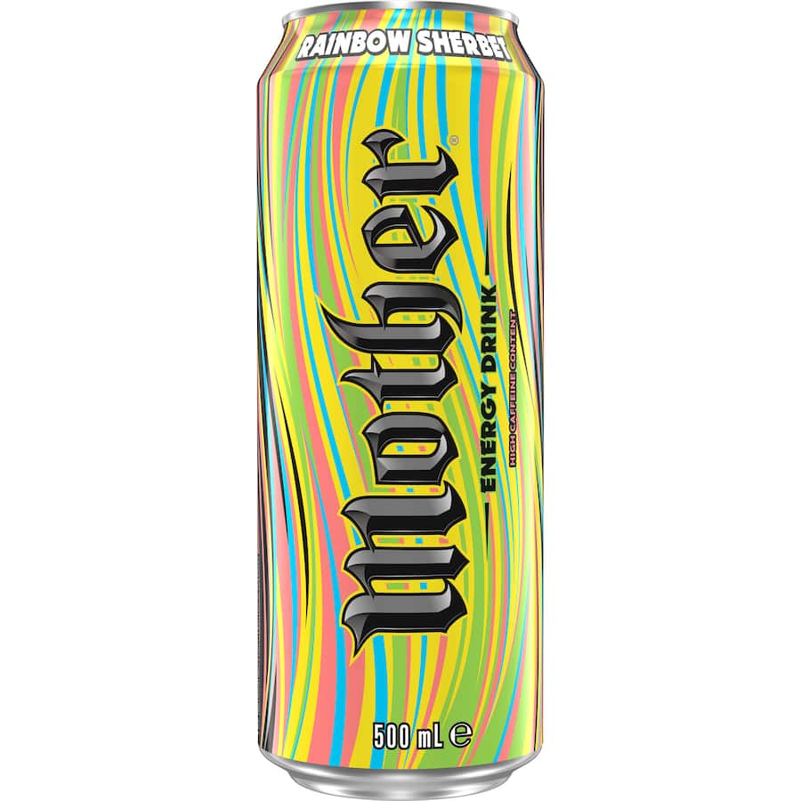 Mother Energy Drink Rainbow Sherbet Can 500mL