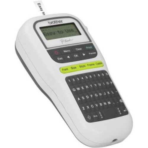 Brother PT-H110 Portable Label Maker - Easy-to-Use with QWERTY Keyboard and Personalization Options