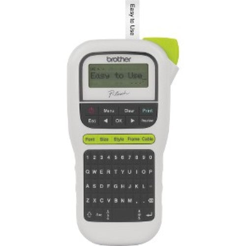 Brother PT-H110 Portable Label Maker - Easy-to-Use with QWERTY Keyboard and Personalization Options