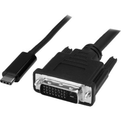 High-quality 2m USB-C to DVI video cable for MacBook and projectors, supporting up to 1920x1200 resolution.