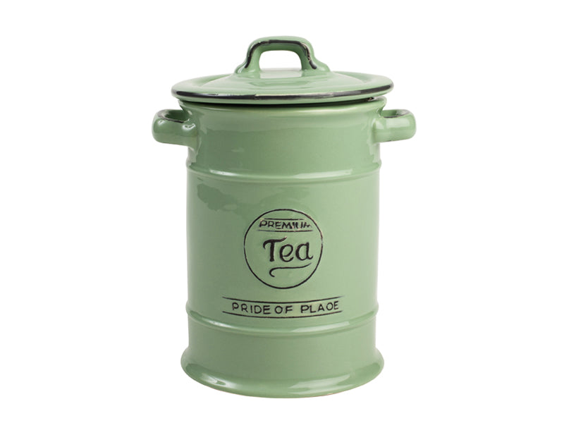 Tea Canister / Jar Pride of Place Green