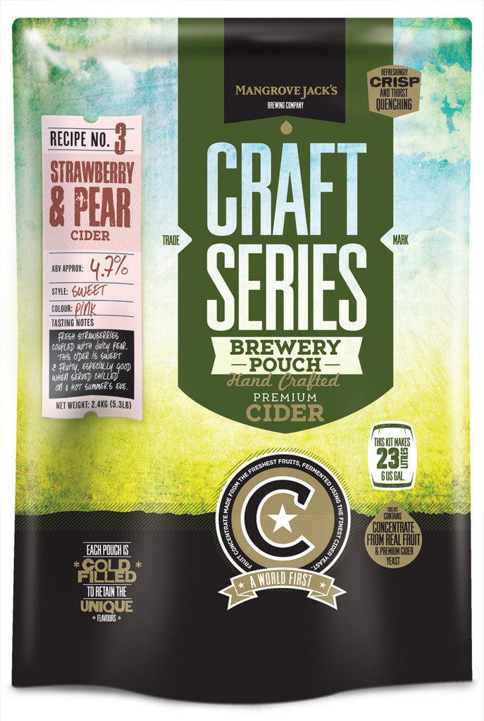 Strawberry & Pear Cider -  Craft Series