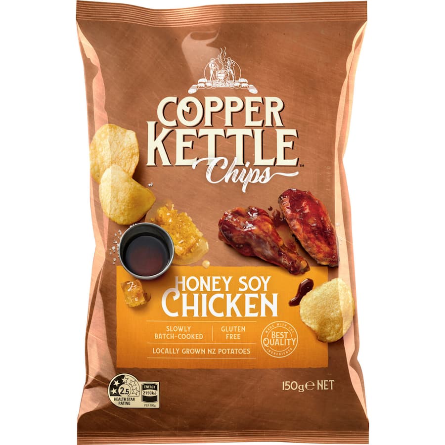 Copper Kettle Chips Honey Soy Chicken 150g