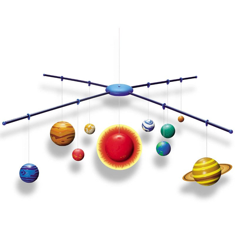 3D Solar System Mobile Making Kit - 4M