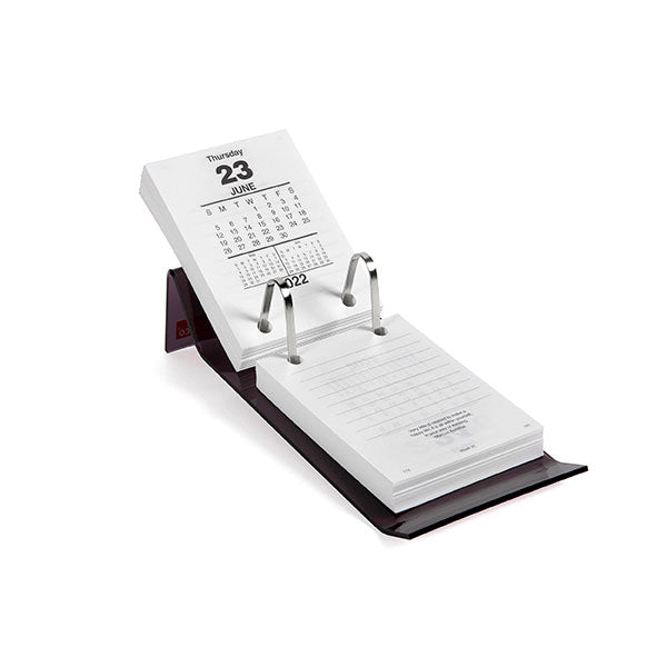 Sasco Desk Calendar Stand Top Punched