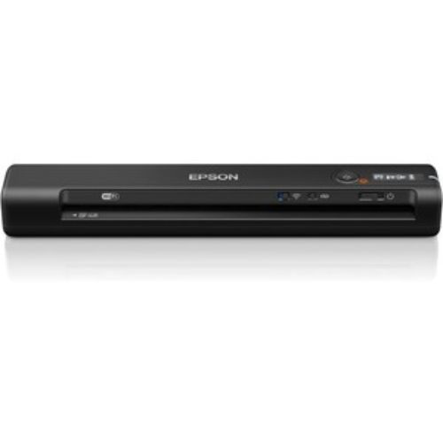 Epson WorkForce ES-60W Portable Sheetfed Scanner - 600 dpi, 48-bit Color, Wireless & Compact