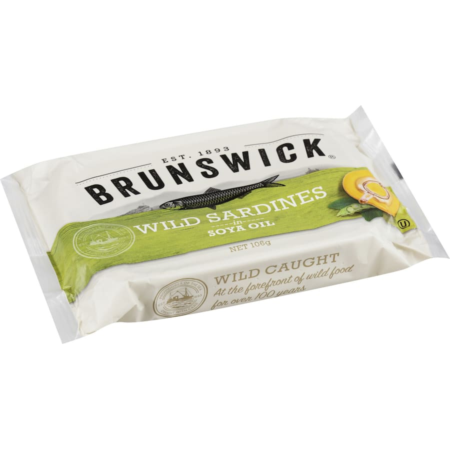 Brunswick Sardines In Soya Oil - Tin 106g