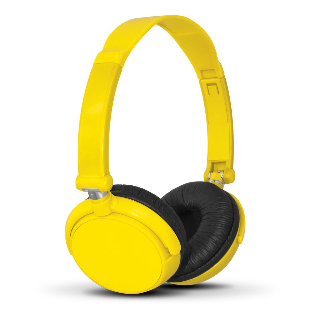 Headphones Pulsar Brand (Premium Sound) YELLOW