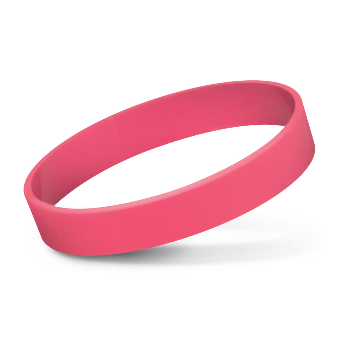 Silicon/ Silicone Wristbands - 10 Units PINK