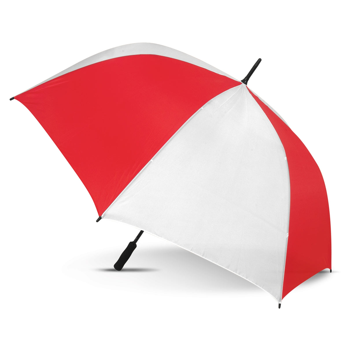 Hydra Sports Umbrella with White Panels (White / Red)