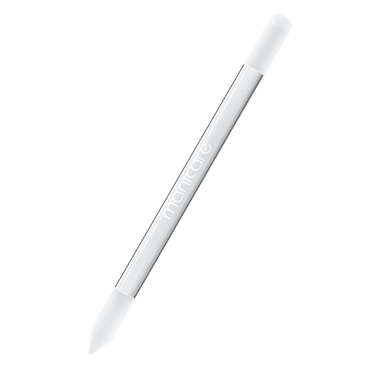 Manicare maniPRO 2-in-1 Cuticle Pusher & File with European Crystal for easy cuticle management and skin smoothing.
