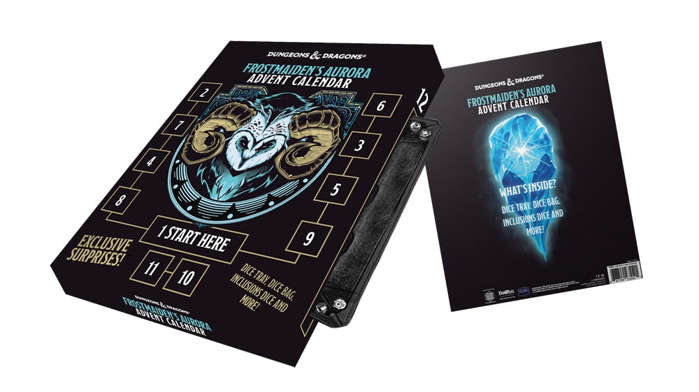 Fanroll: D&D Frostmaiden's Aurora Holiday Advent Calendar 2025