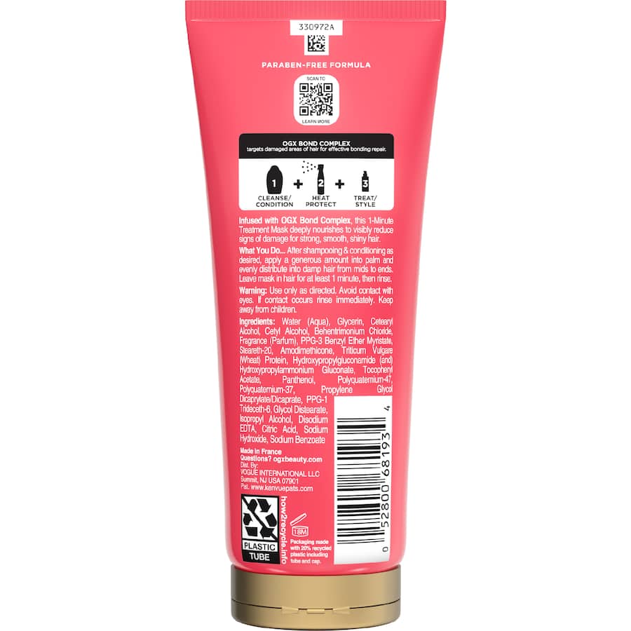 Ogx Bond Protein Repair 1 Minute Treatment 200g