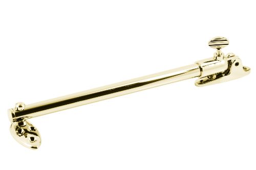 Telescopic Stay 200mm - Side Hung Window - Brass Plated