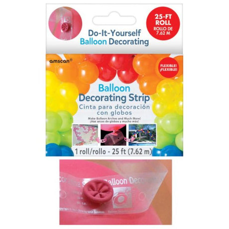 25FT balloon arch decorating strip for versatile and stunning event decorations, perfect for any celebration.