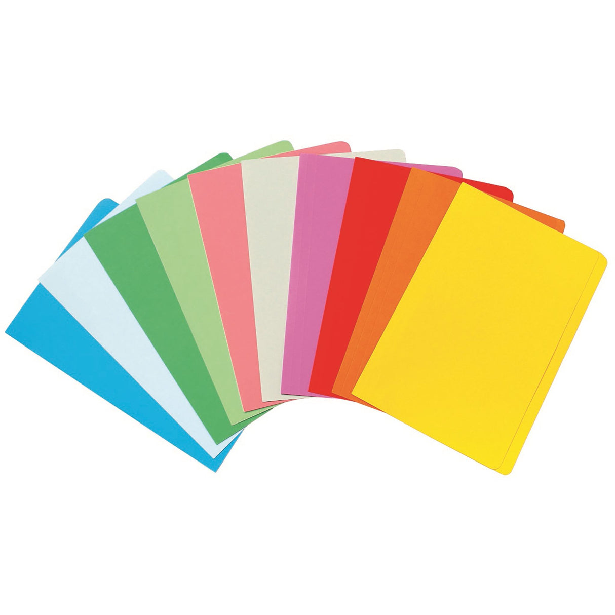 Buff A4 manilla folders in a box of 100, ideal for organizing documents with durability and style.