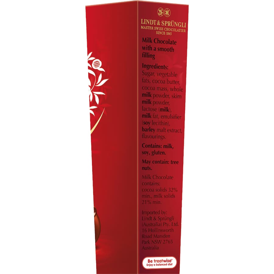 Lindt Lindor Chocolate Box Mini Milk Cornets 50g