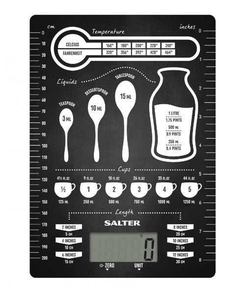 Electronic Kitchen Scale Salter Conversion Table 1171CNDR