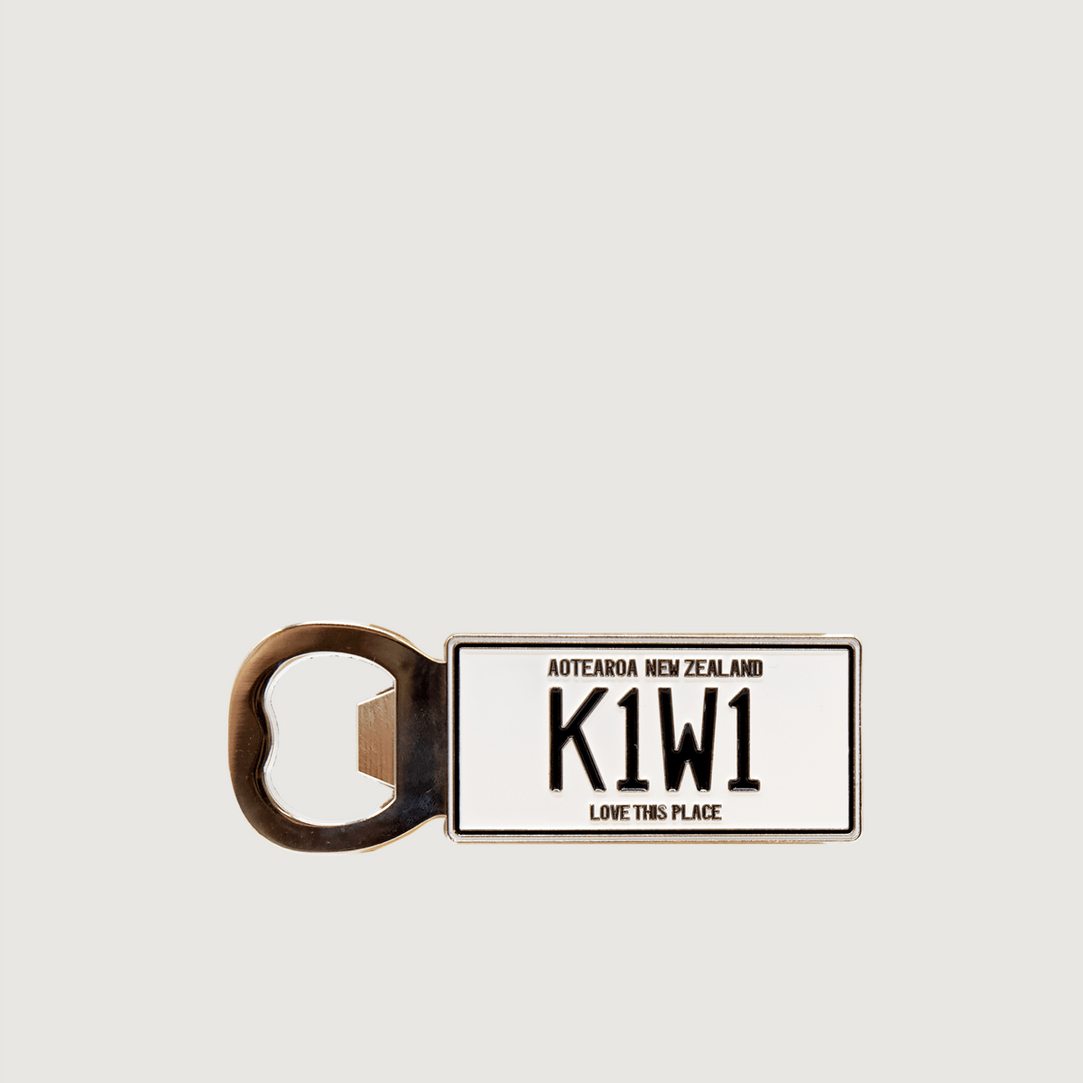 Moana Road - Number Plate Bottle Opener - Metal Magnet - Kiwi - Pack of 6