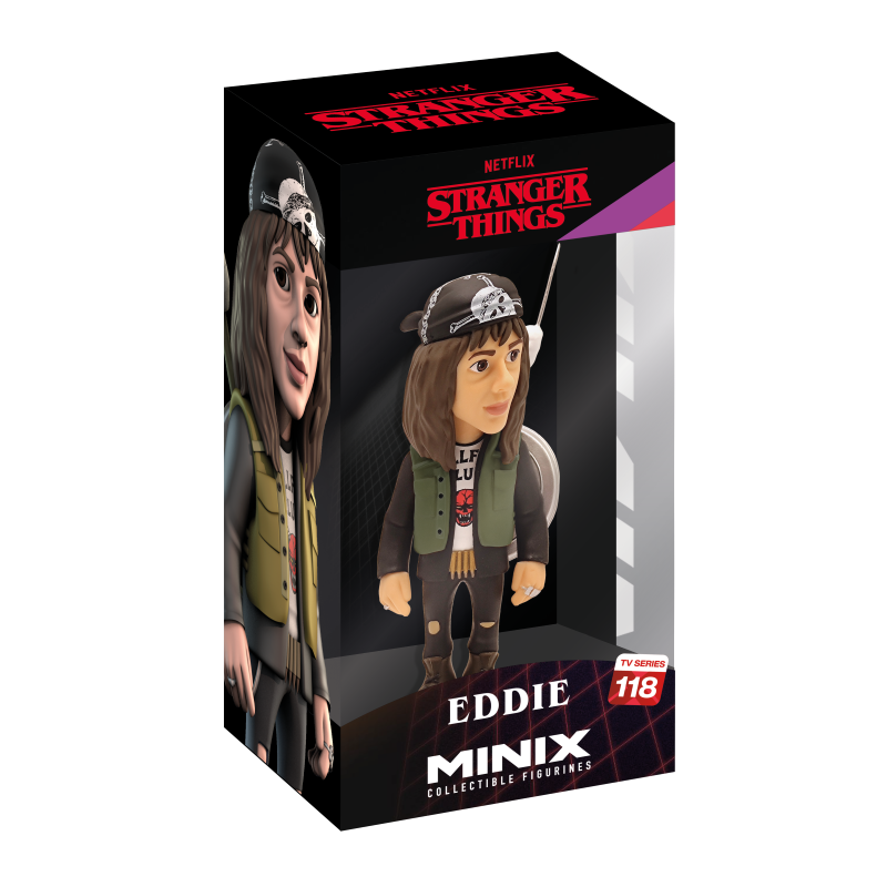 MINIX Collectible Figurine - STRANGER THINGS EDDIE Munson