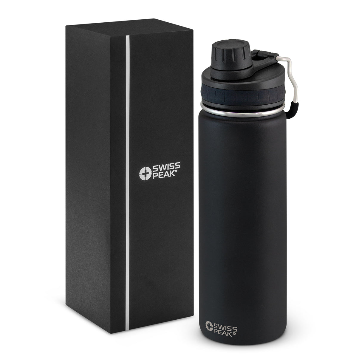 Vacuum Bottle - Swiss Peak (Black)