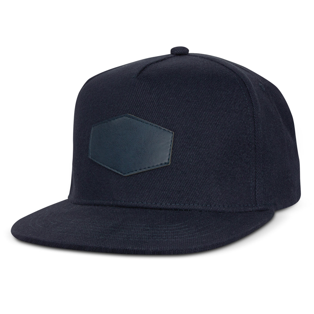 Cap with Patch - Regal Flat Peak Navy (20 Units)