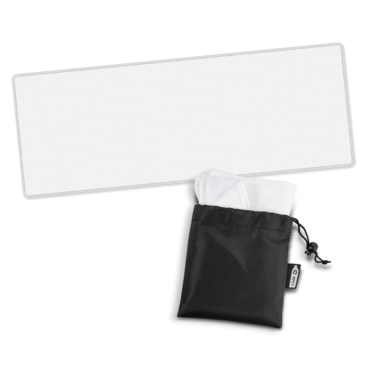 Cooling Towel - RPET White (20 Units)