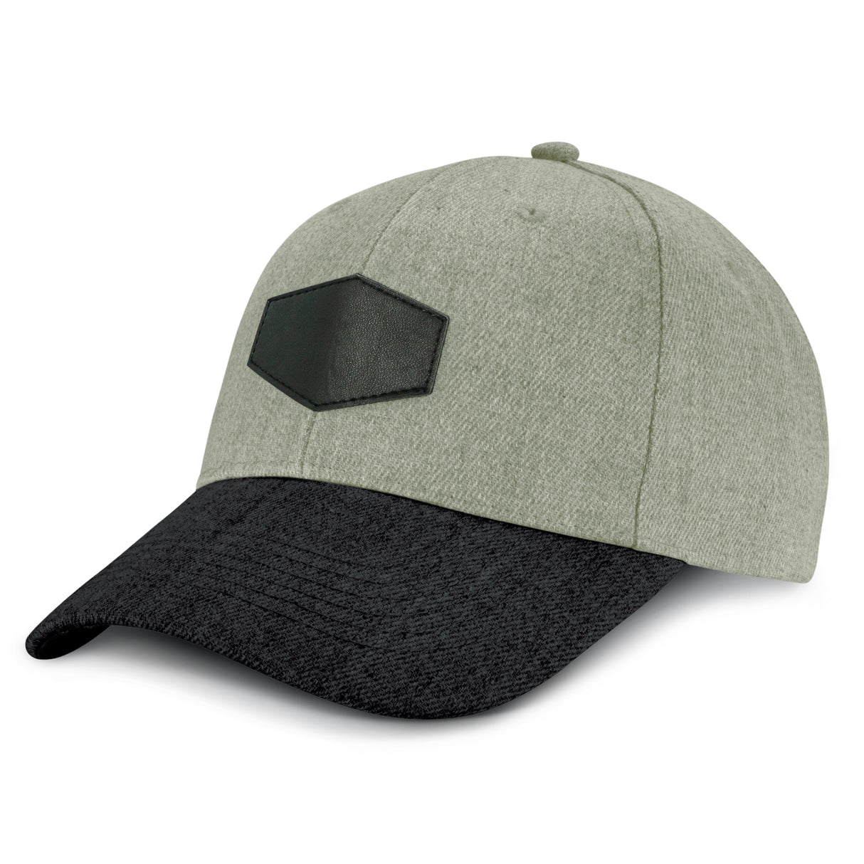 Cap - Raptor with Patch Light Grey/Black (12 Units)