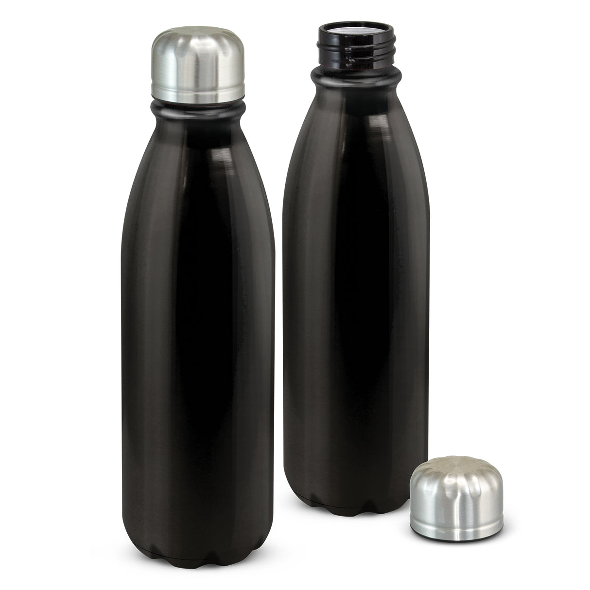 Aluminium Bottle - Mirage Black (12 Units)