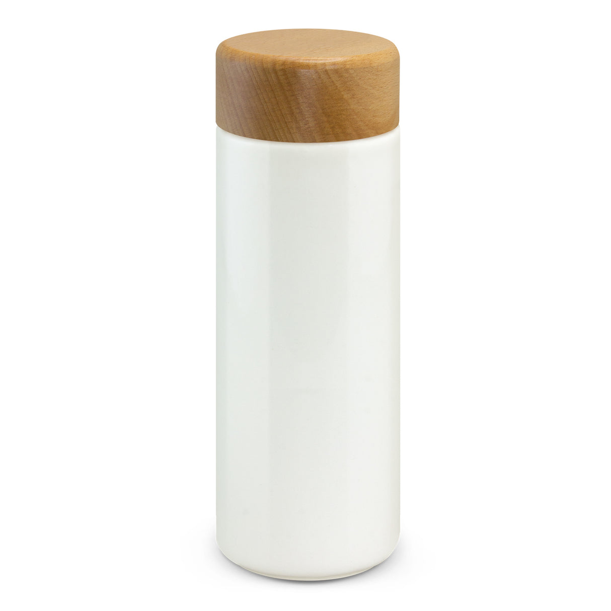 Ceramic Bottle - Reservoir Double Wall (White/Natural)
