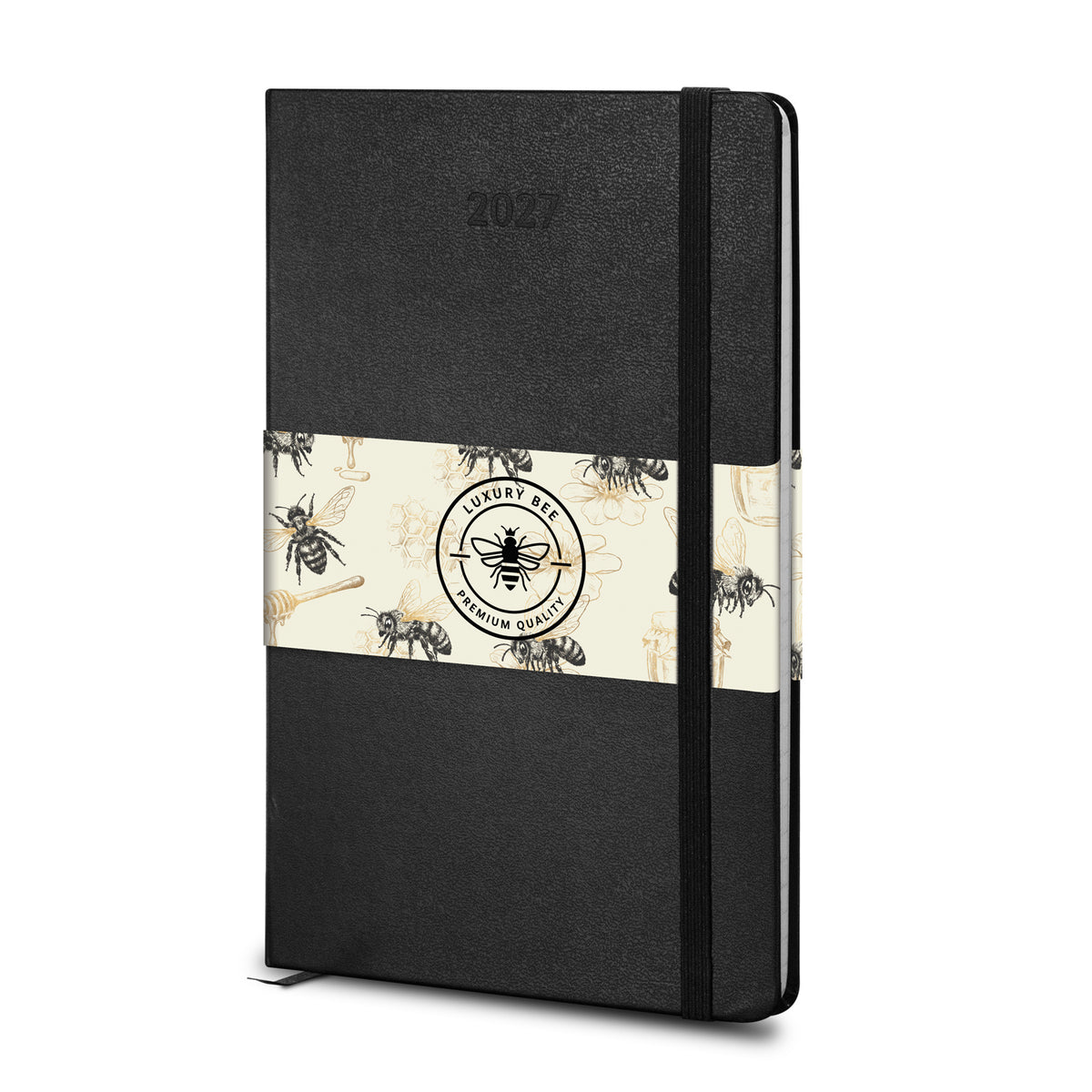 Moleskine 2027 A5 Weekly Hardcover Planner With Elastic Closure
