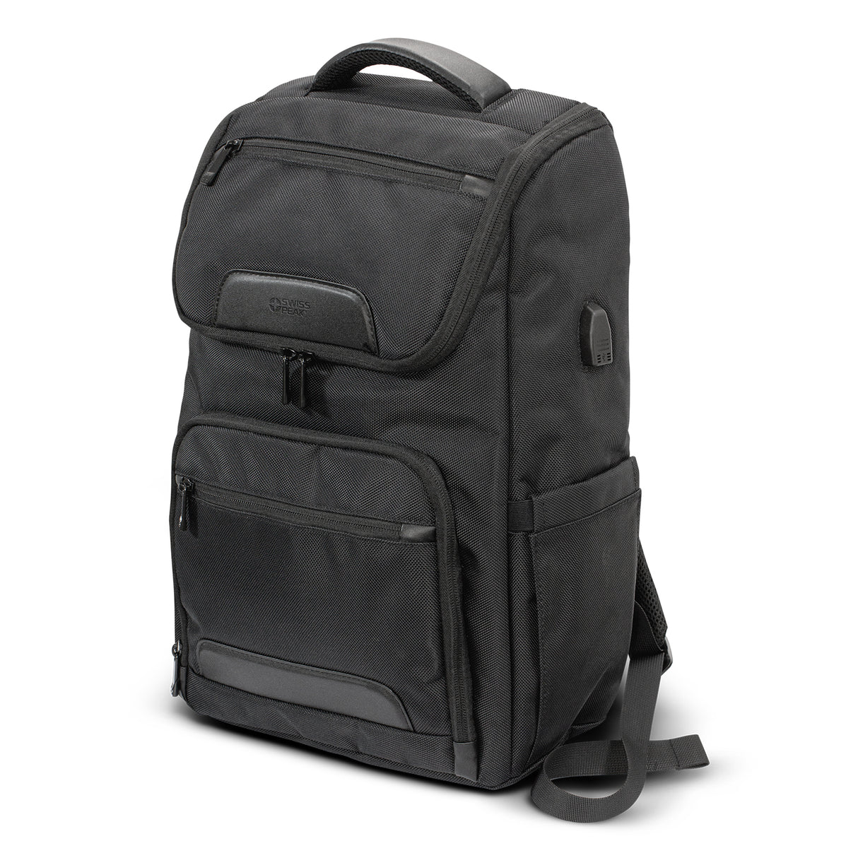 Laptop Backpack - Swiss Peak Voyager (Black)