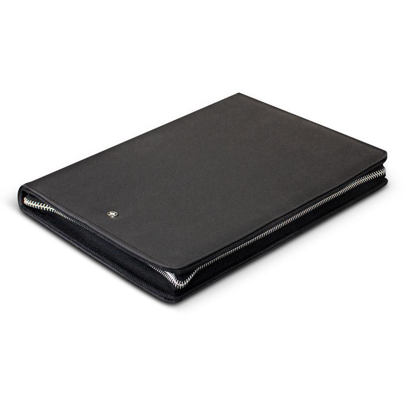 A4 Portfolio with Zipper - Swiss Peak Heritage (Black)